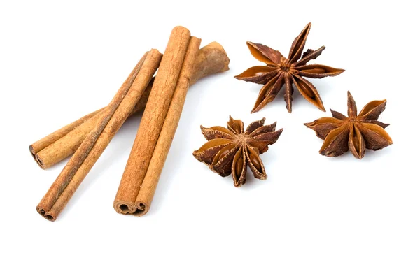Anice and cinnamon — Stock Photo, Image