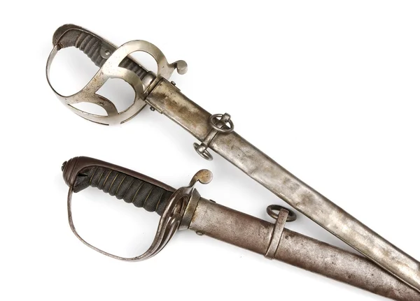 Két ősi kard — Stock Fotó