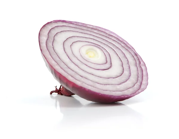 Half of red onion — Stock Photo, Image