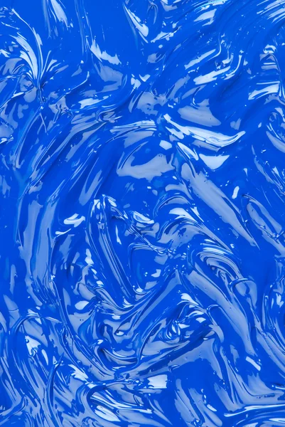 Blauwe olieverf achtergrond — Stockfoto