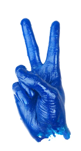 Victory Hand Sign — Stock Photo, Image