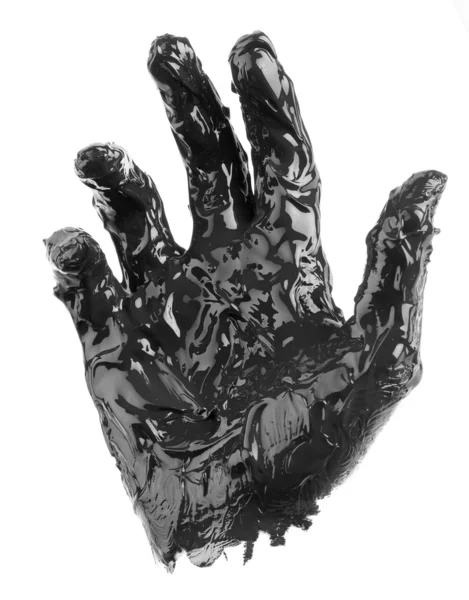 Mâna murdară — Fotografie, imagine de stoc