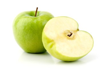 Green apple clipart