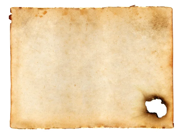 Old blank sheet — Stock Photo, Image