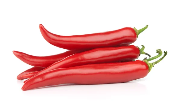 Piros csípős chili paprika — Stock Fotó