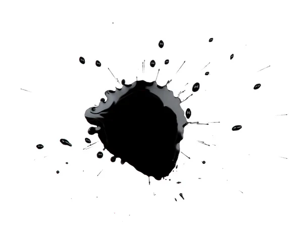 Чёрное пятно — стоковое фото