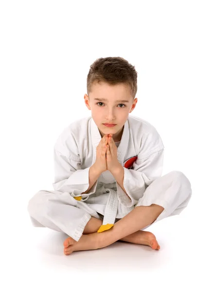 stock image Karate boy