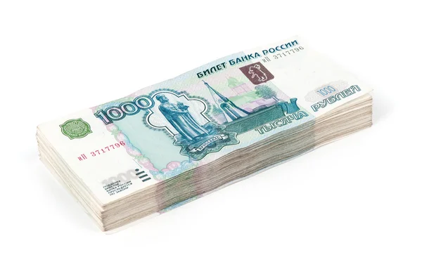 Rubli rosyjskich — Zdjęcie stockowe