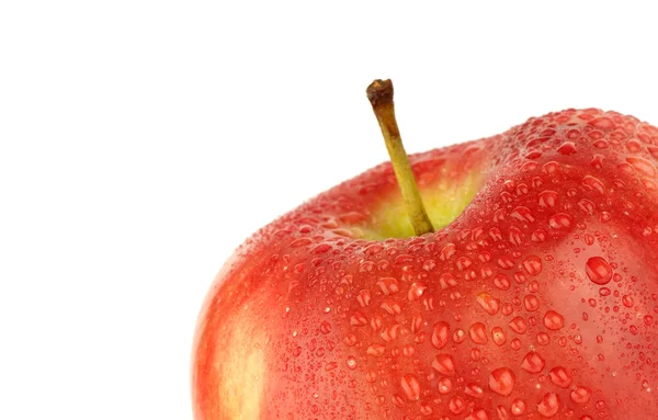 Reifer roter Apfel — Stockfoto