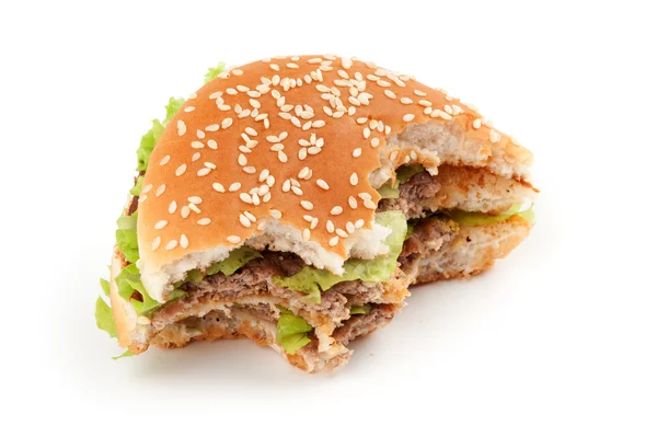 Lezzetli büyük hamburger — Stok fotoğraf