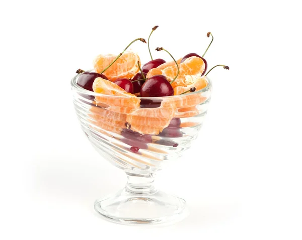 Friss gyümölcs és cseresznye — Stock Fotó