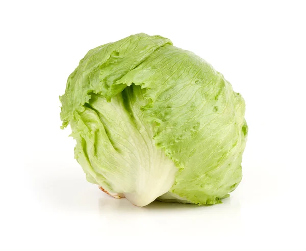 Свіже листя салату айсберг — стокове фото