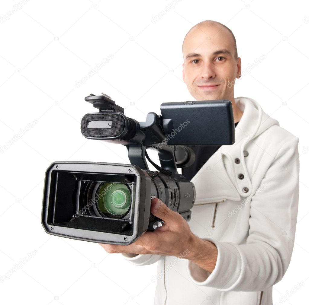 Cameraman — Stock Photo © spaxiax #3777624