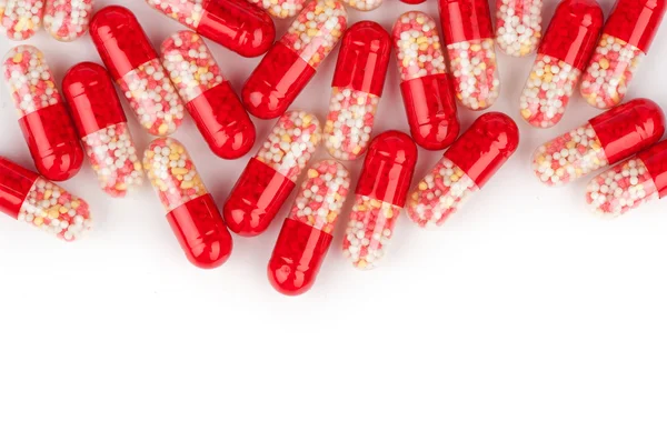 Kırmızı tabletleri — Stok fotoğraf