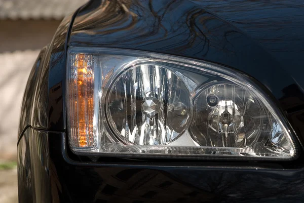 車のヘッドライト — ストック写真