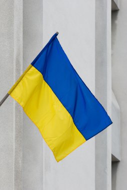 Ukrainian flag clipart