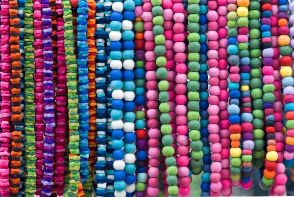 Varicoloured beads — Stock Photo, Image