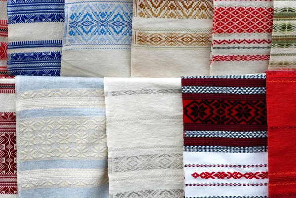 Ukrainian towels — Stock Photo, Image