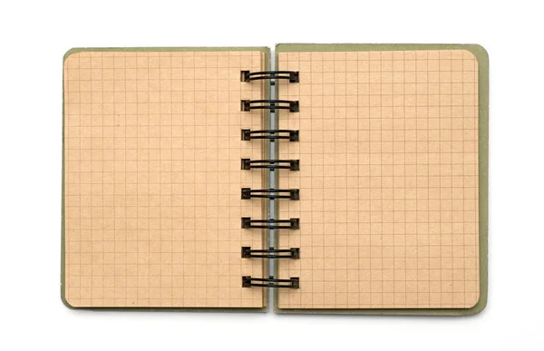 Livro de notas em branco — Fotografia de Stock