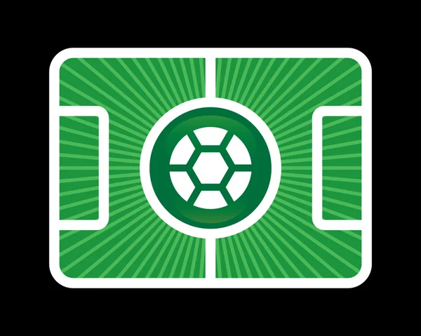 Fußball Hintergrund 1 — Stockvektor