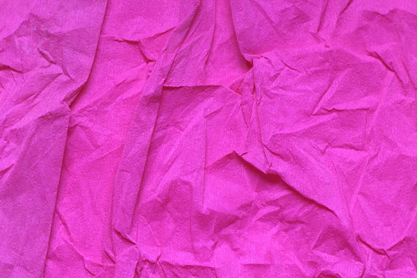 Crushed Pink Paper — Stock Photo, Image