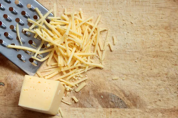 すりおろしたチーズ — ストック写真