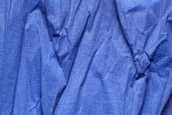 Zúzott kék papír — Stock Fotó