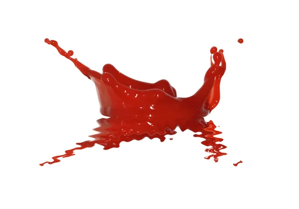 Salpicar Ketchup —  Fotos de Stock