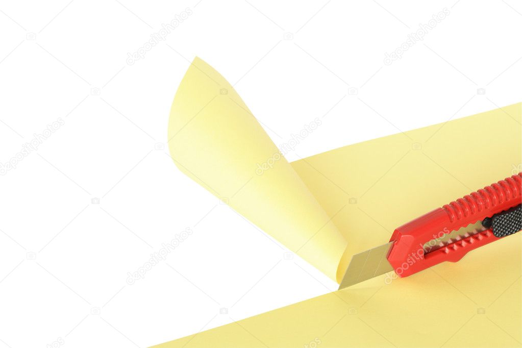 Knife Cutting Paper
