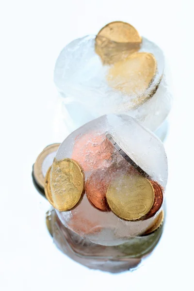 Dondurulmuş hesap — Stok fotoğraf