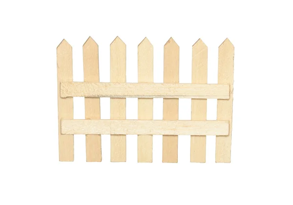 Toy Wooden Fence — Stock Photo, Image
