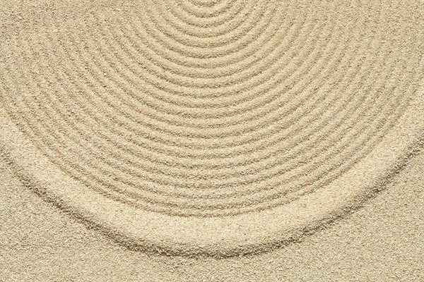 Pierścienie na piasku — Zdjęcie stockowe
