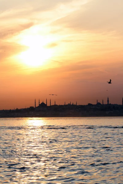 이스탄불 일몰 — 스톡 사진
