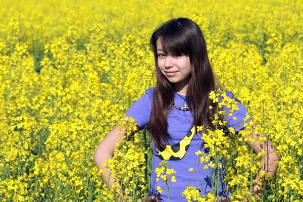 stock image Girl In Field