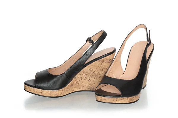 Letní boty ženy — Stock fotografie