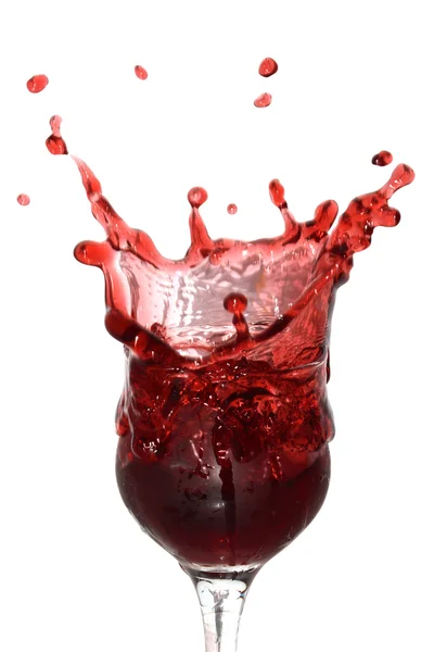 Spining Cherry Juice — стоковое фото