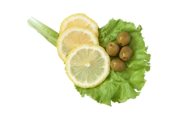 Citron a olivami — Stock fotografie