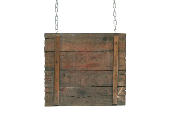 旧木料布告栏 — 图库照片