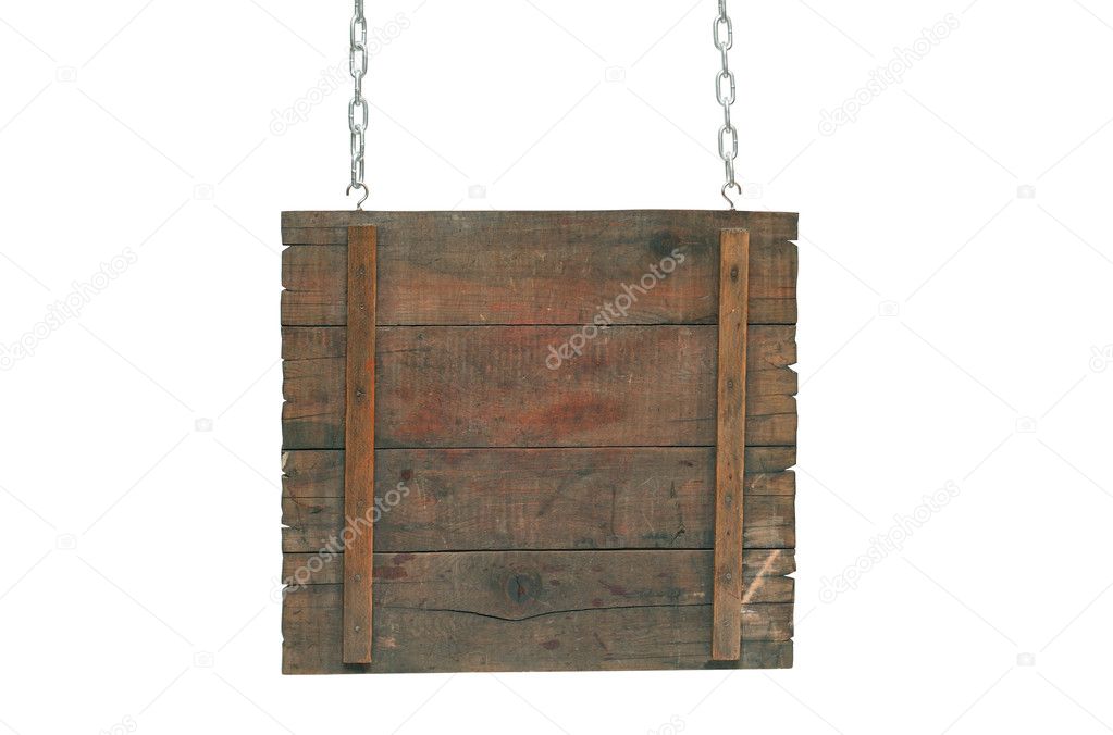 Old Wood Notice Board