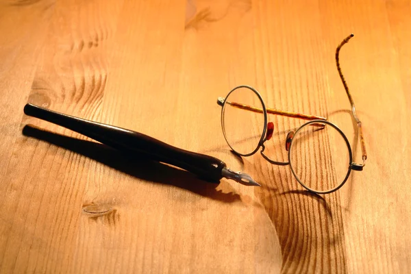 Ročník brýle — Stock fotografie