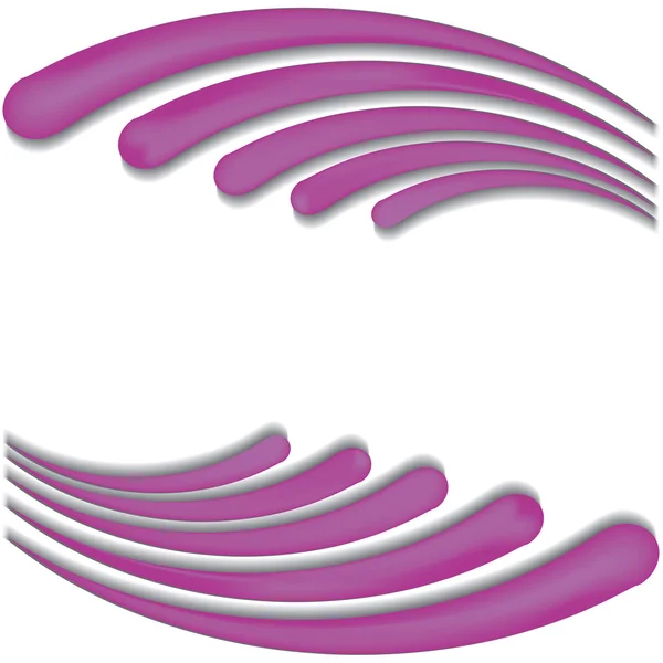 Фиолетовые волны — стоковый вектор