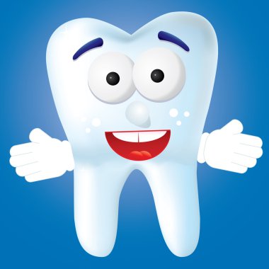 Tooth-cartoon 2 clipart