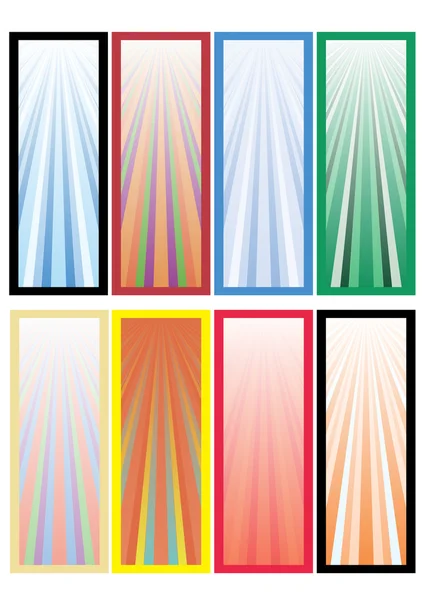 Set of bright banners, part 2 — Stock Vector