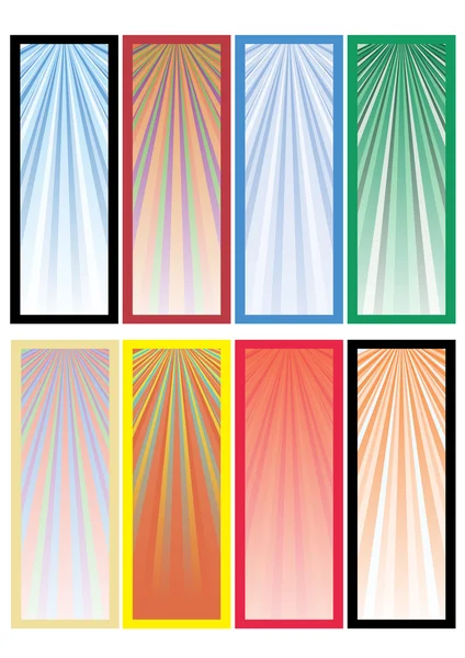Set di banner luminosi, part3 — Vettoriale Stock