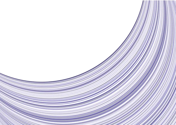 抽象的な青い波 — ストックベクタ