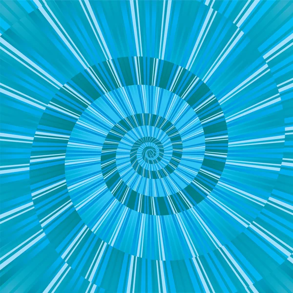 Spirale bleue abstraite — Image vectorielle