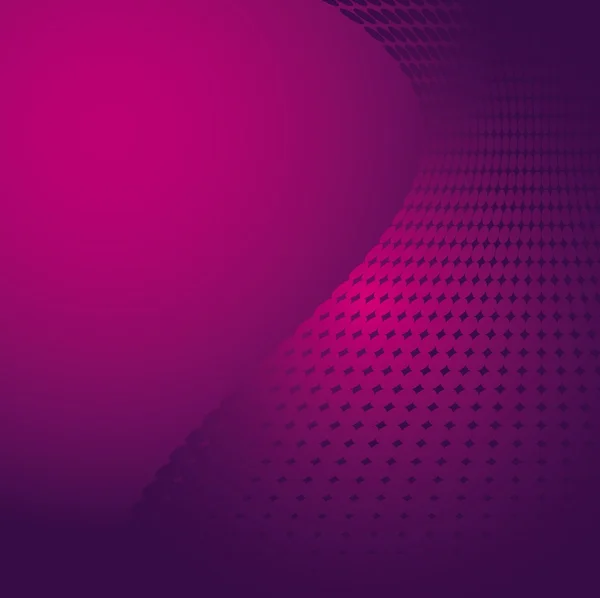 ドットとピンクの抽象的な背景 — ストックベクタ
