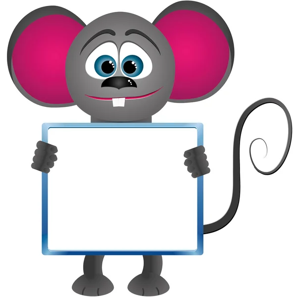 Mouse mascot — Stock Vector
