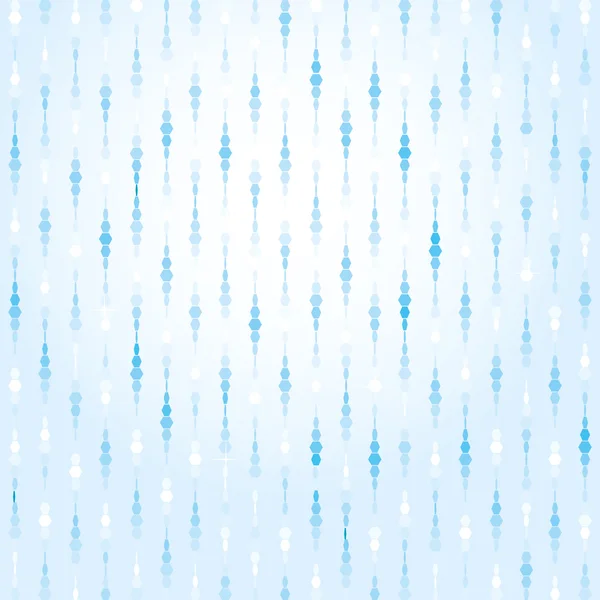Abstrakter blauer Vorhang, Teil 1 — Stockvektor