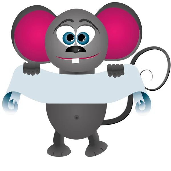 Mascote de rato, parte 2 — Vetor de Stock